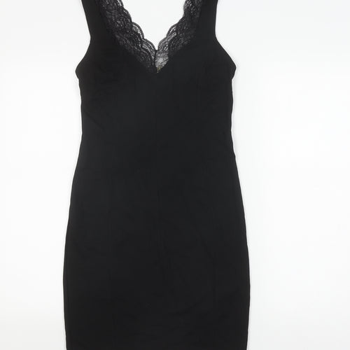 H&M Women's Black Bodycon Dress - S - Party/Cocktail