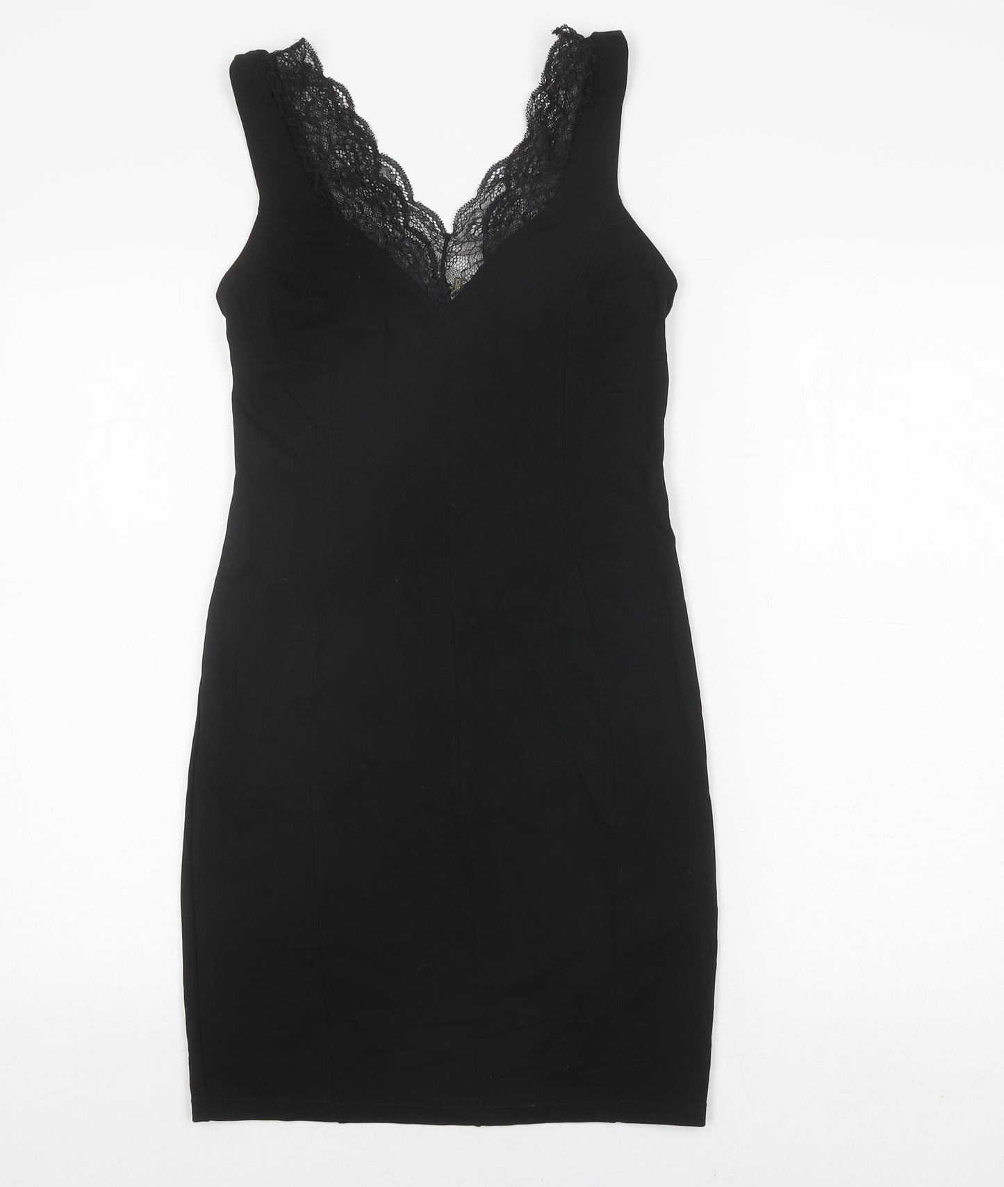 H&M Women's Black Bodycon Dress - S - Party/Cocktail