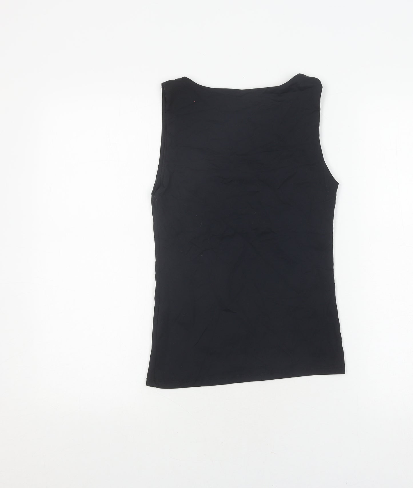 Zara Women's Black Sleeveless Tank Top Size S