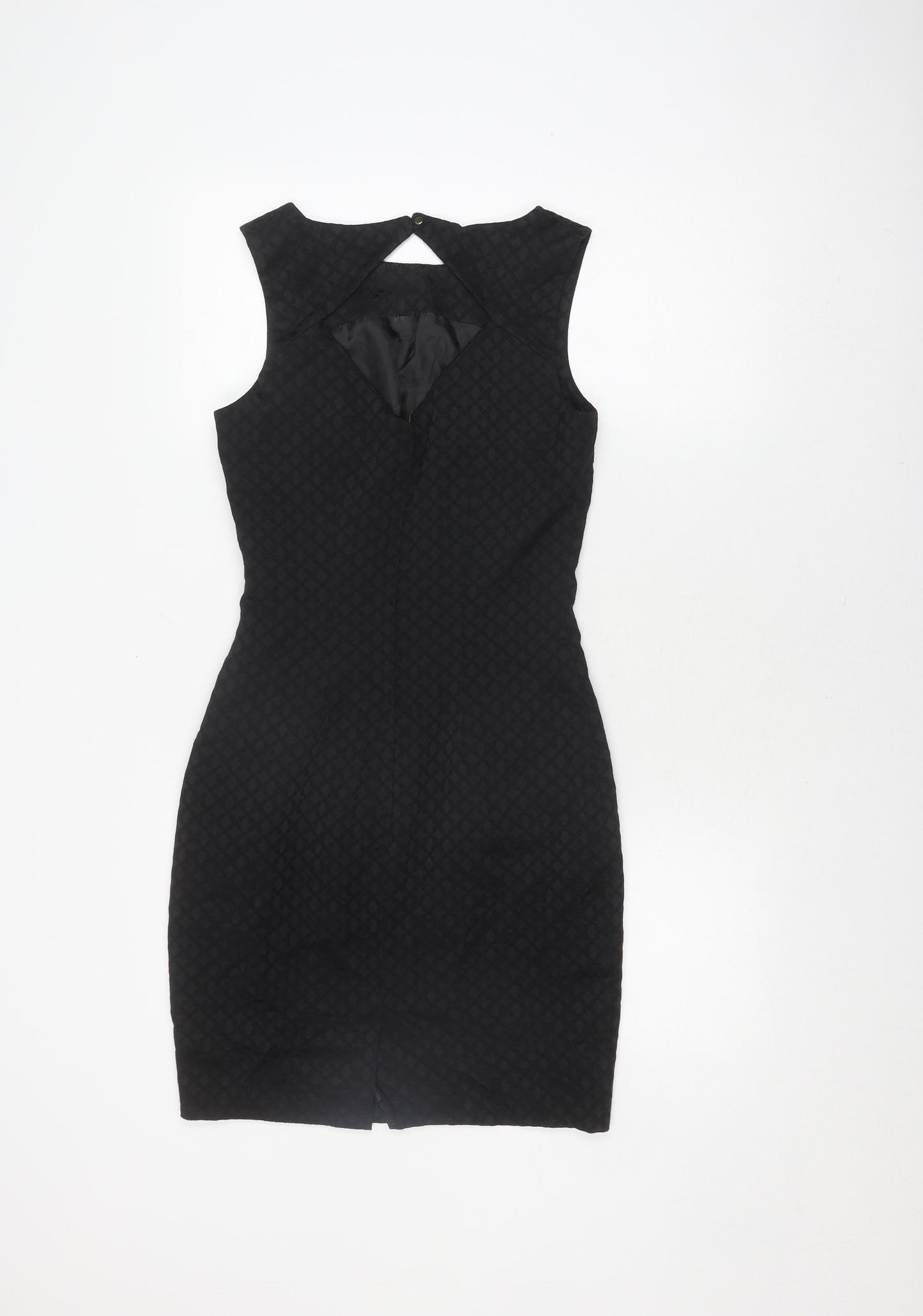 H&M Women's Black Sleeveless Sheath Dress