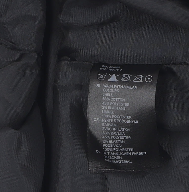 H&M Women's Black Sleeveless Sheath Dress