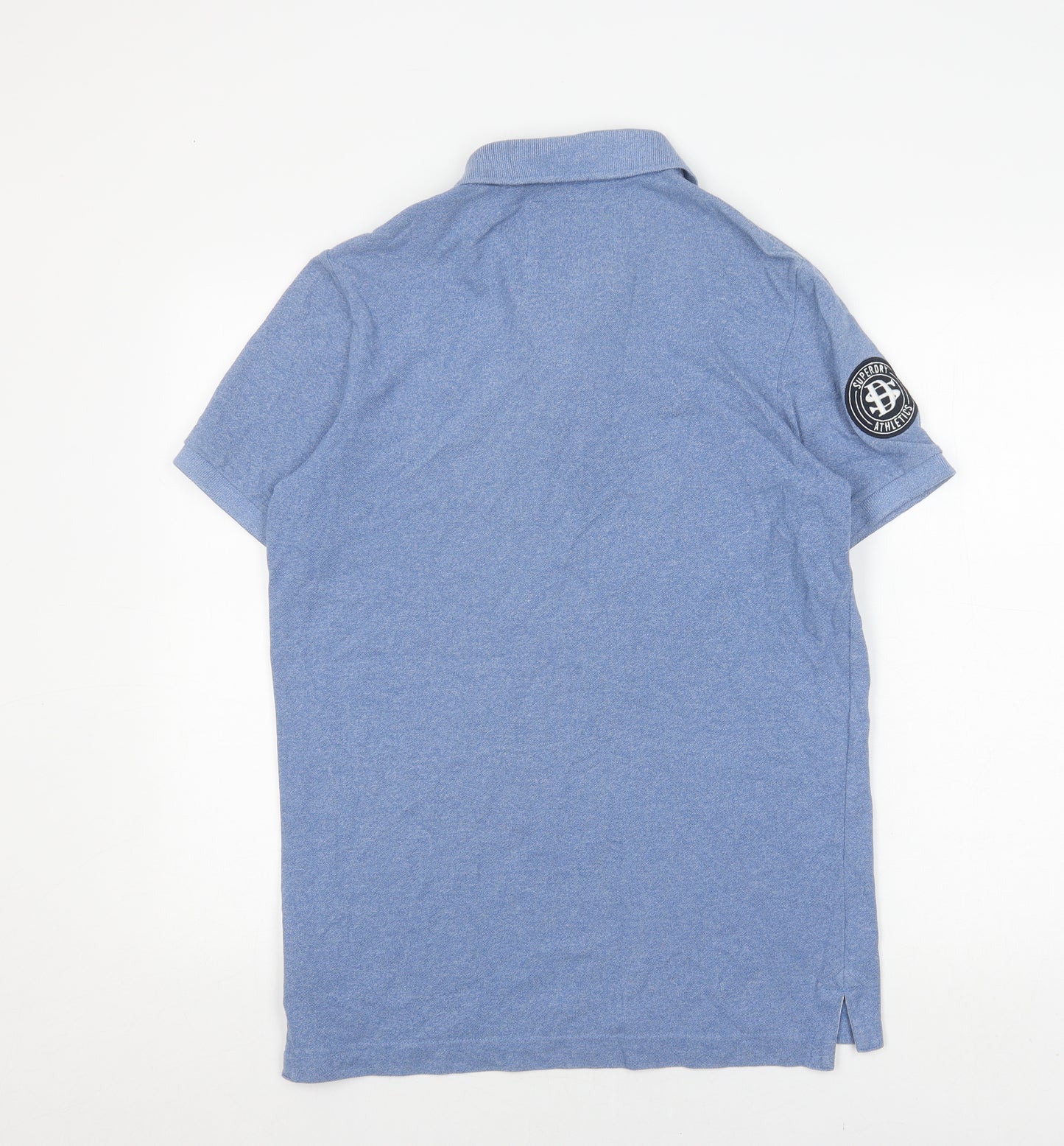 Superdry Men's Blue L Polo Shirt Short Sleeve