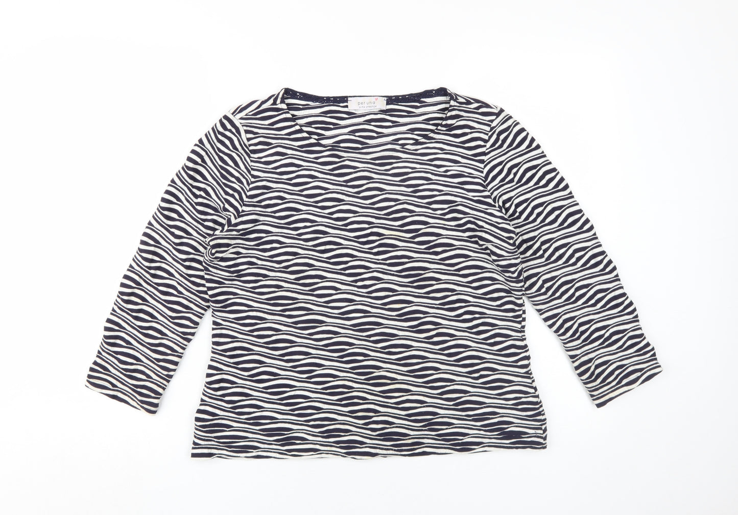 Marks and Spencer Women's Multicoloured T-Shirt Size 16