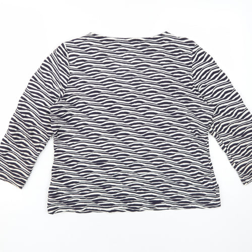 Marks and Spencer Women's Multicoloured T-Shirt Size 16