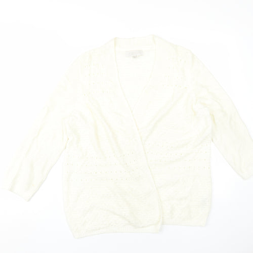 Classics Debenhams Women's Ivory Cardigan Size 18
