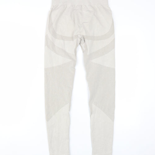PrettyLittleThing Women's Beige Leggings - L