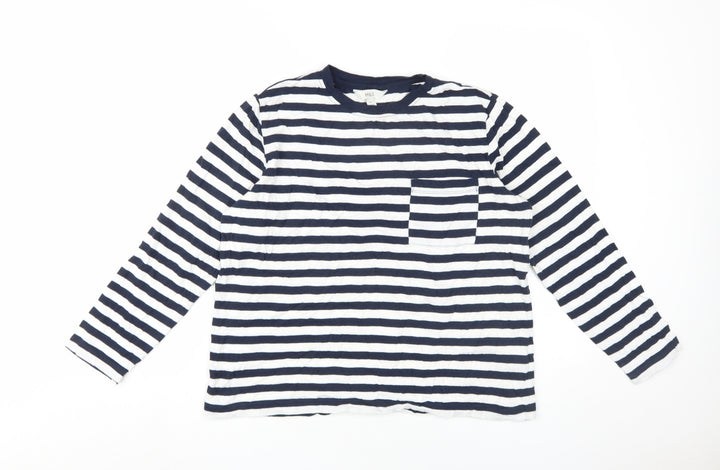 Marks and Spencer Women's Striped Cotton T-Shirt
