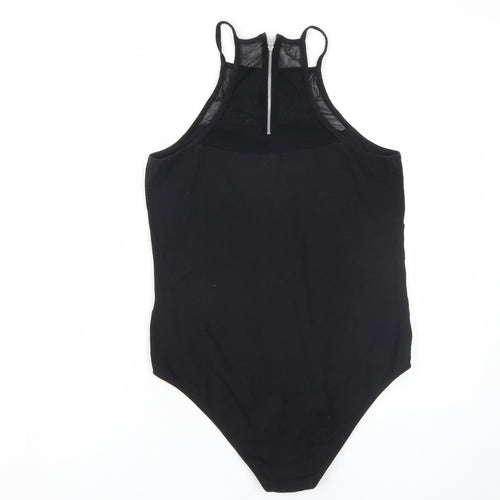 Lipsy Women's Black Bodysuit Size 14 - Essential Style