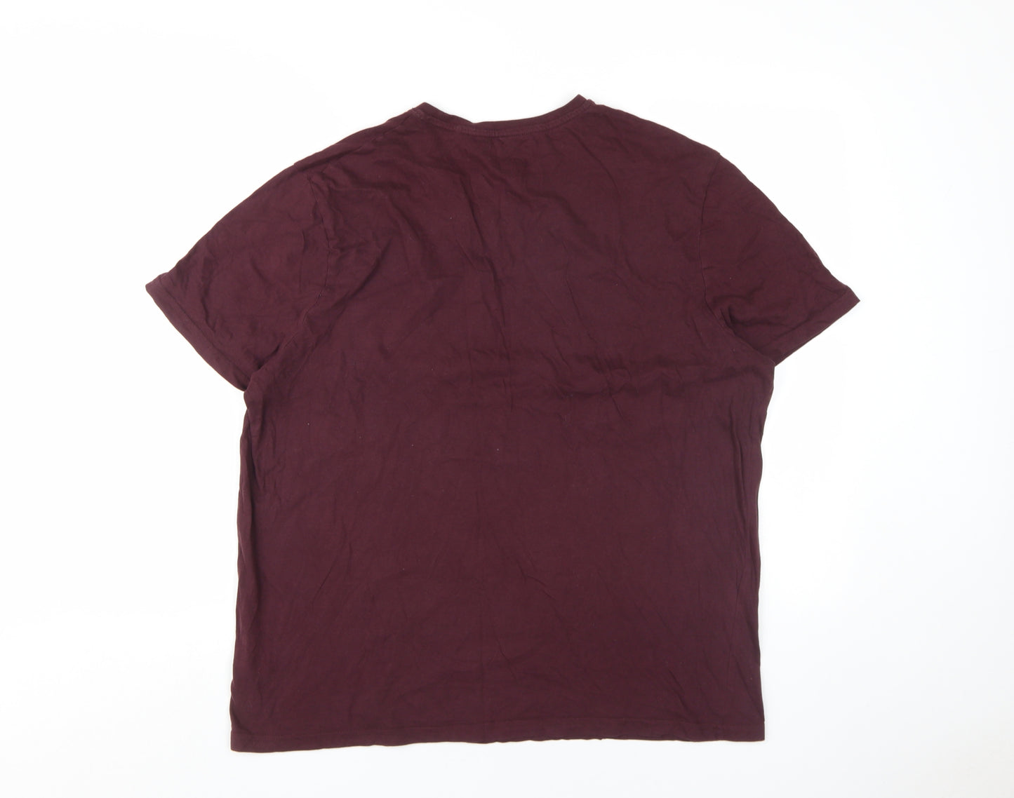 Marks and Spencer Men's Berry Graphic T-Shirt XL
