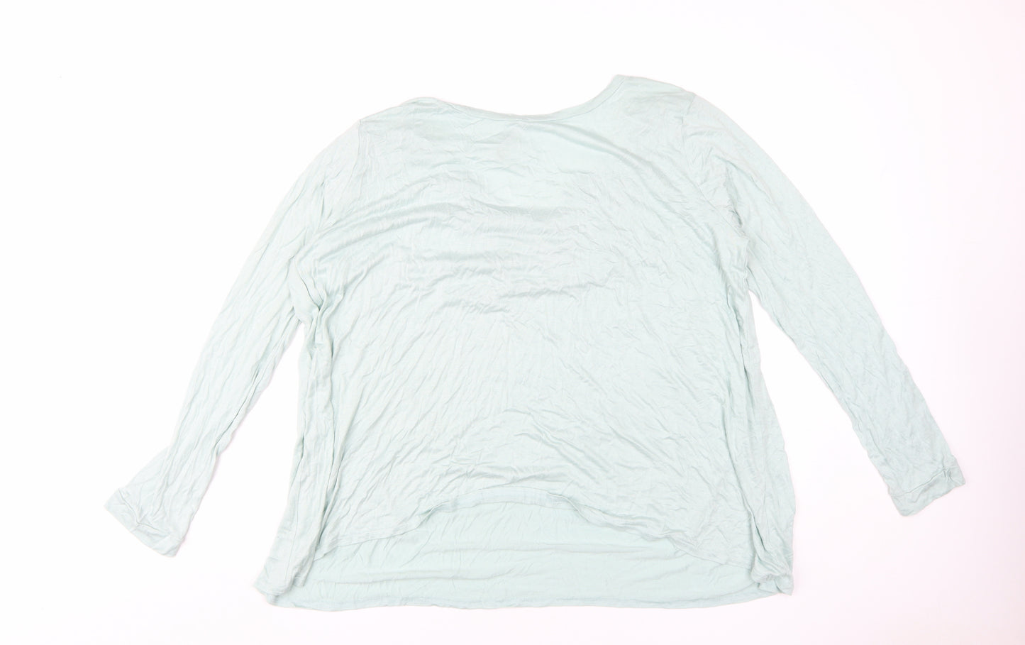 Cindy Leigh Armstrong Women's Blue Blouse 2XL, Classic & Relaxed