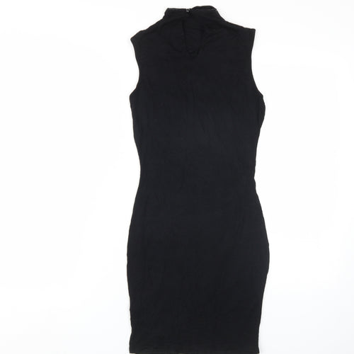 Nasty Gal Women Black 8 Bodycon Skeleton Dress