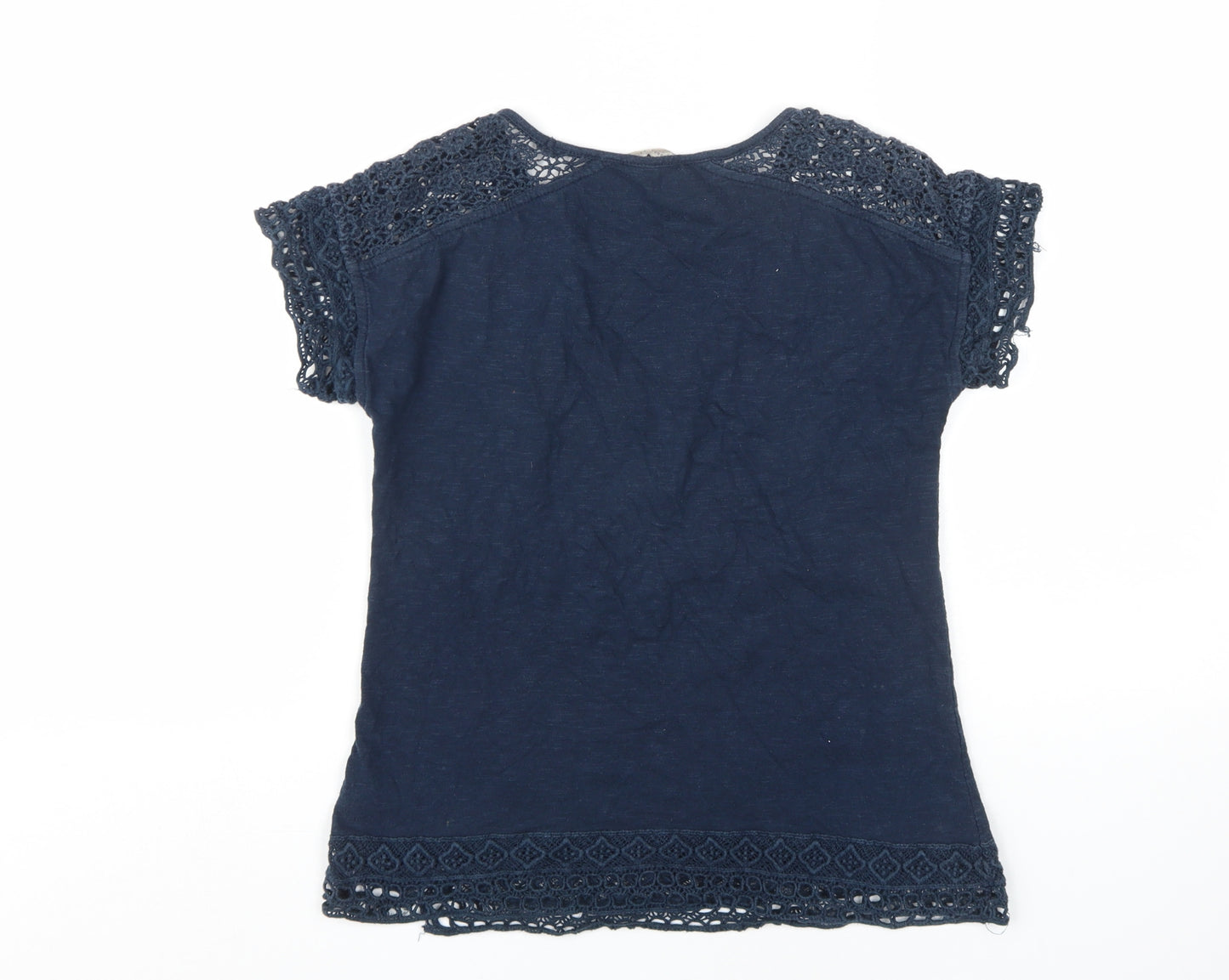 Marks and Spencer Blue Women's T-Shirt Size 8