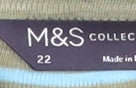 Marks & Spencer Women's Multicoloured Jersey Top, Size 22