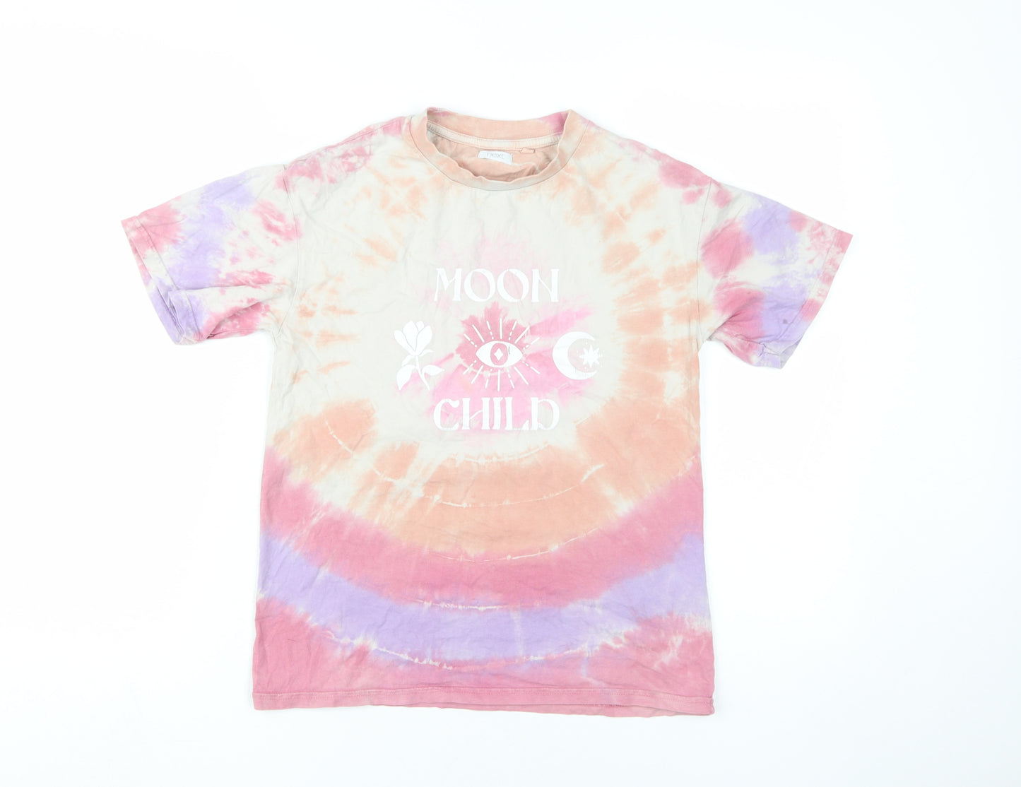 Next Girls Tie-Dye T-Shirt, Multicoloured, Size 8 Years