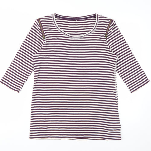Marks & Spencer Women's Striped T-Shirt, UK 14
