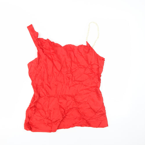 Zara Women’s Red Camisole Tank - L