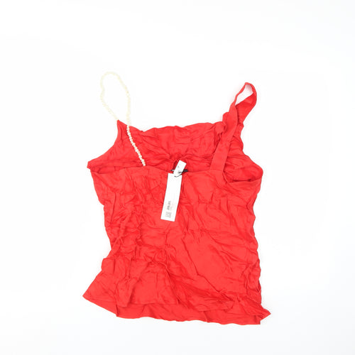 Zara Women’s Red Camisole Tank - L
