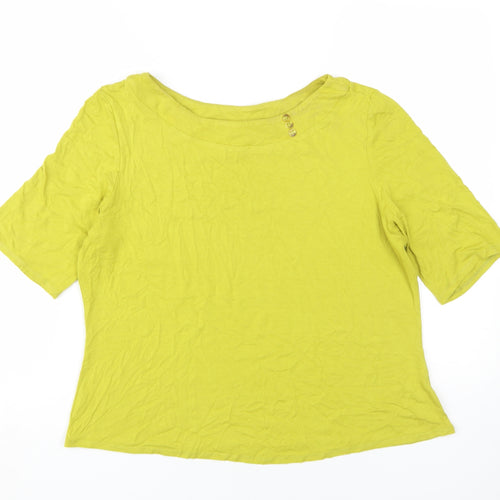 Wallis Women’s Green Petite T-Shirt, Size 18