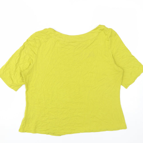 Wallis Women’s Green Petite T-Shirt, Size 18