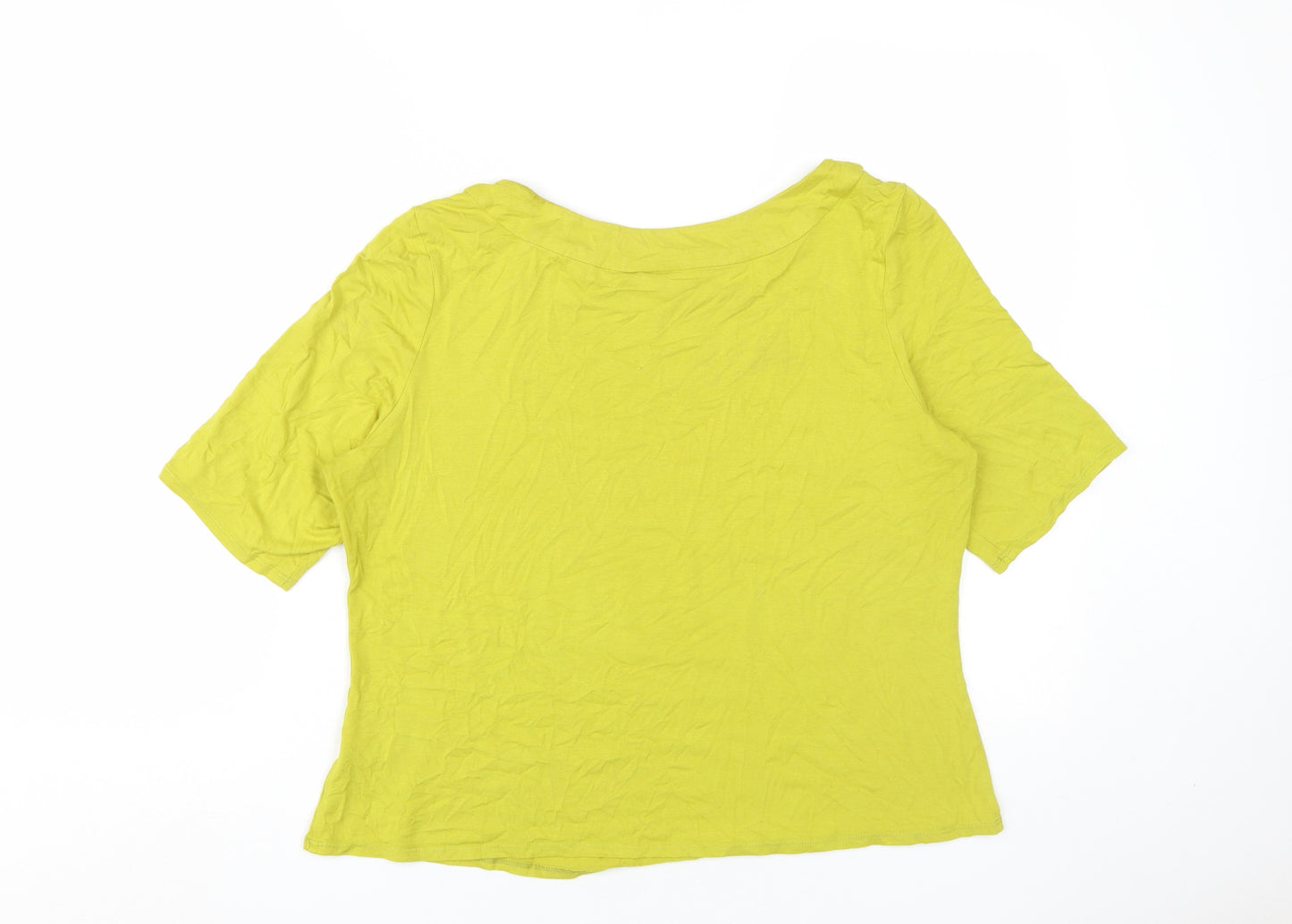 Wallis Women’s Green Petite T-Shirt, Size 18