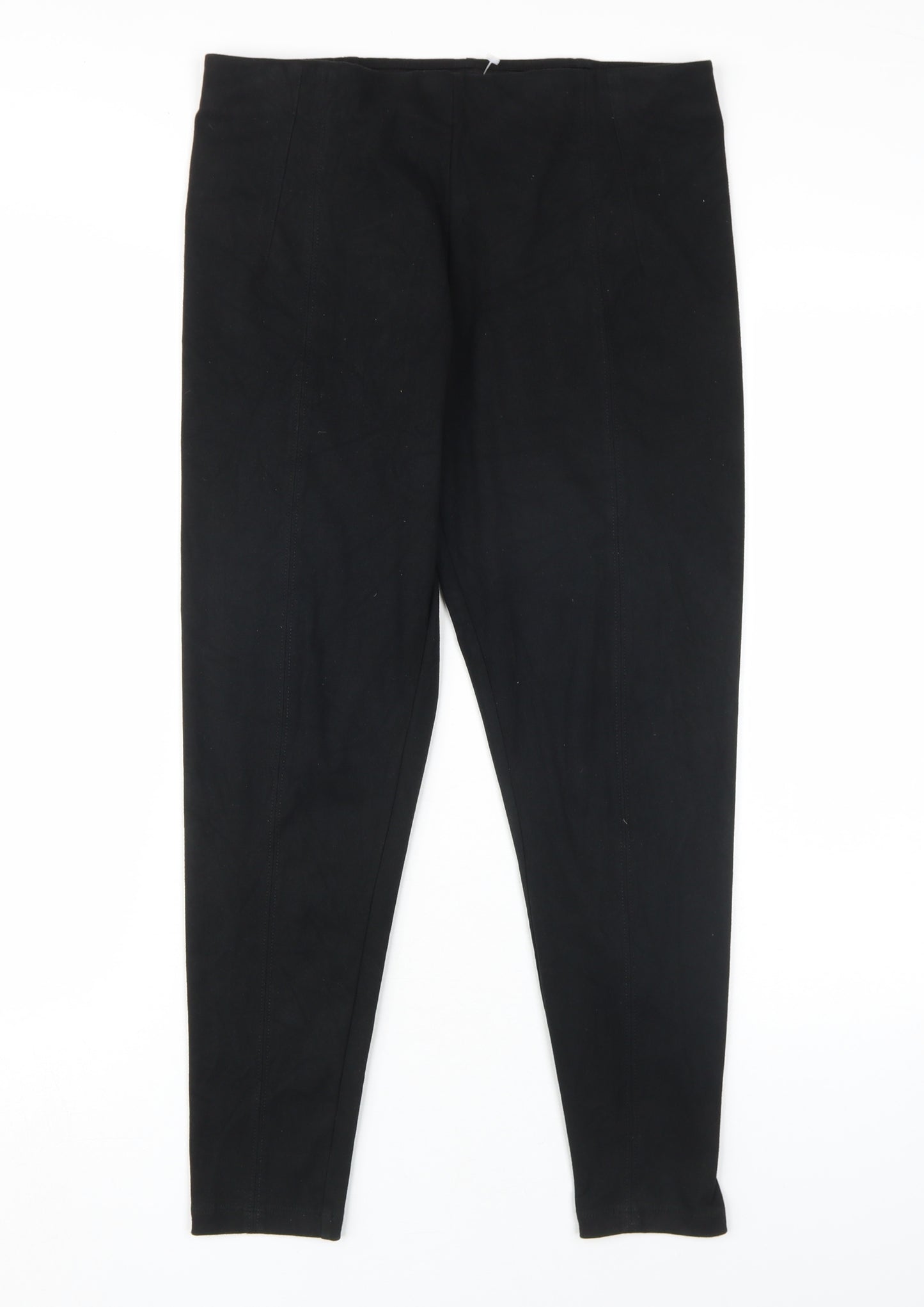Marks and Spencer Women's Black Ankle Leggings Size 14