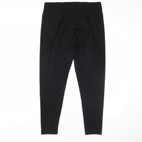 Marks and Spencer Women's Black Ankle Leggings Size 14