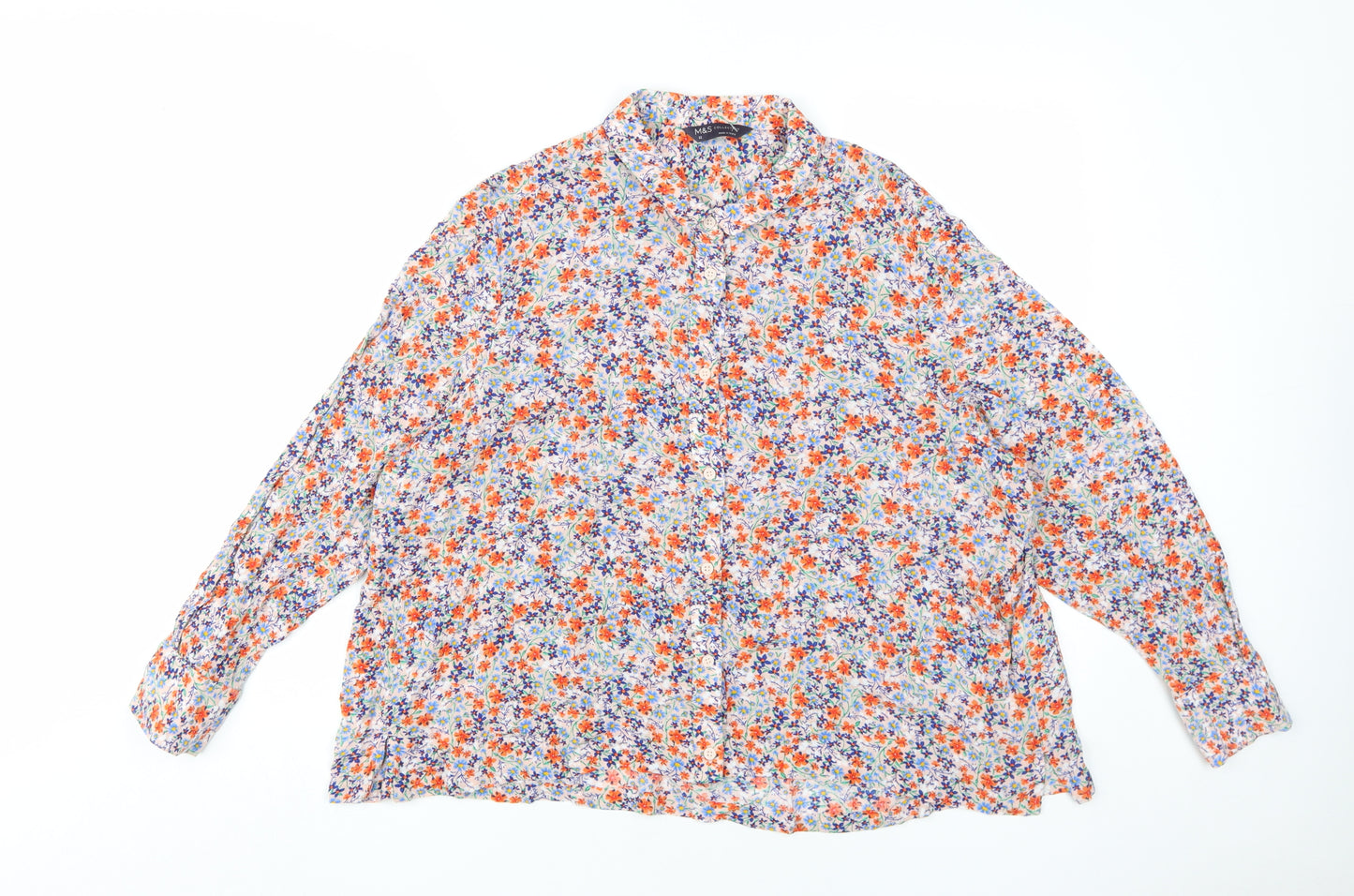 Marks and Spencer Women's Floral Blouse, Size 12