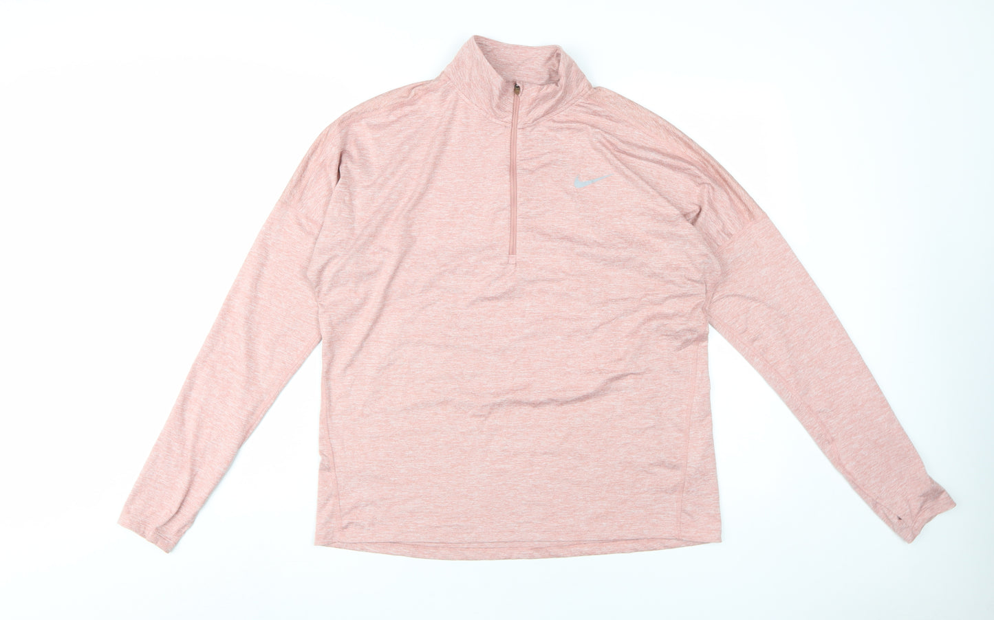 Nike Men's Pink Running Pullover L
