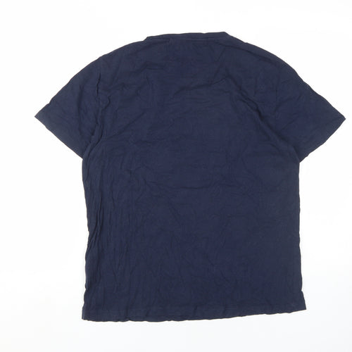 Craghoppers Men's Blue L T-Shirt, 100% Cotton, Crew Neck