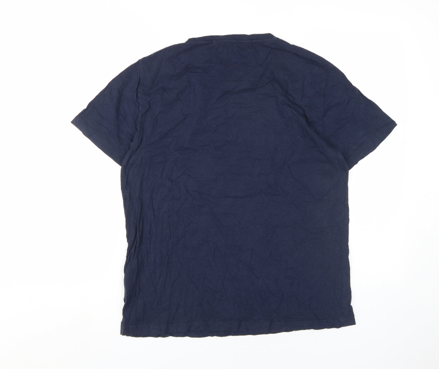 Craghoppers Men's Blue L T-Shirt, 100% Cotton, Crew Neck