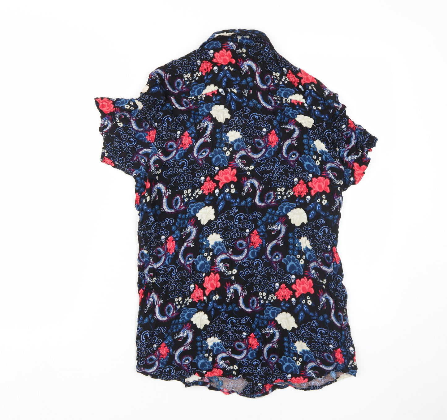 Brave Soul Men's Multicoloured Floral Shirt M