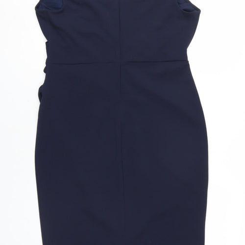 Sistaglam Women's Blue Bodycon Dress, UK 18