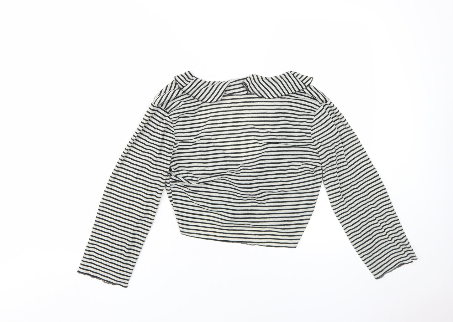 Per Una Women’s Black Striped Cardigan Size 12