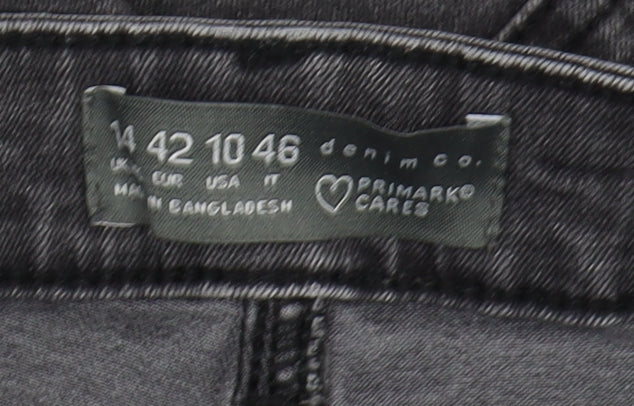 Primark Women's Black Skinny Jeans Size 14