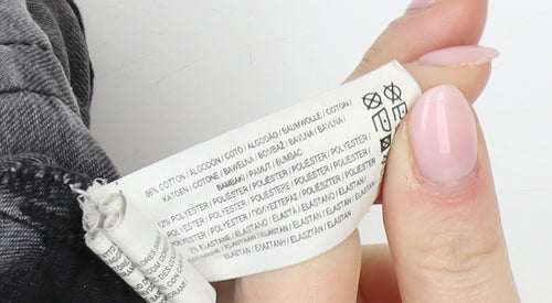 Primark Women's Black Skinny Jeans Size 14