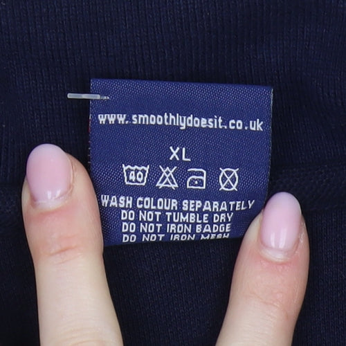 Tetley's Rugby Polo Shirt Men's Blue XL Casual Sports