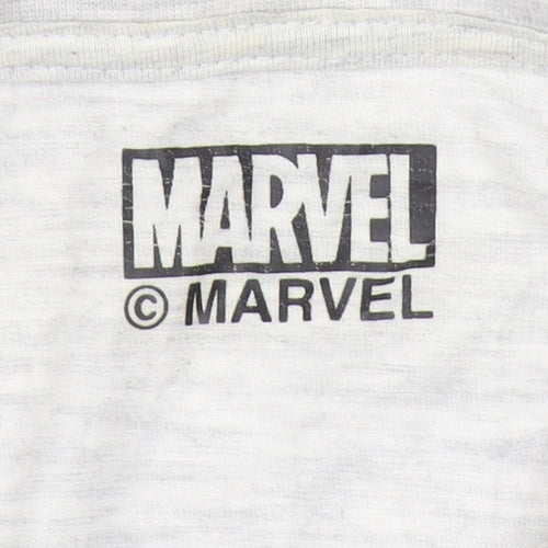 Marvel Men's Grey S T-Shirt with Comics Graphic