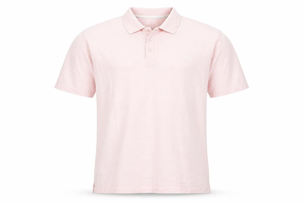 Cotton Trade Men's Pink Polo Shirt, Size L, Casual Wear