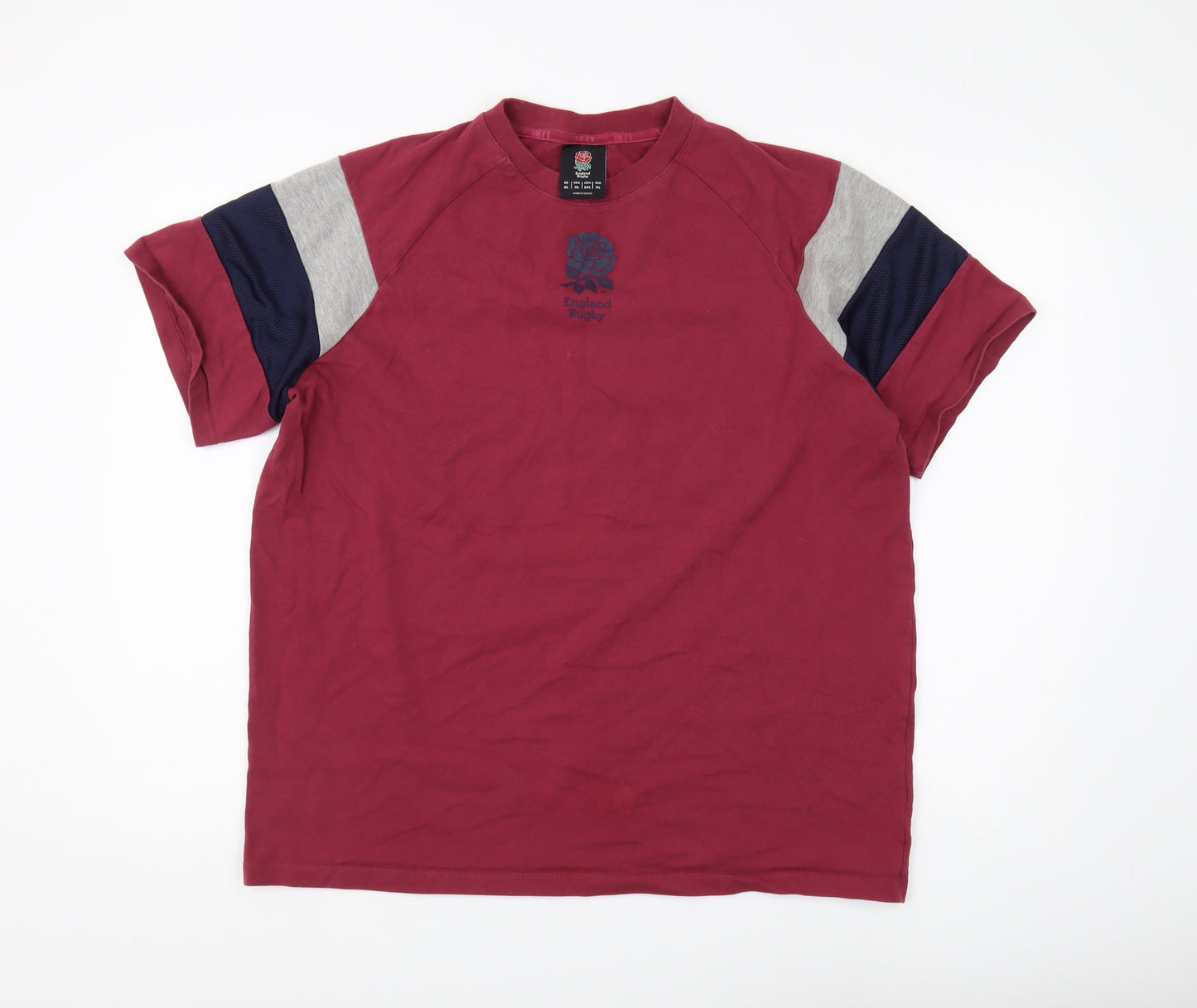 Fanatics Men's Red England Rugby XL T-Shirt Sports Logo