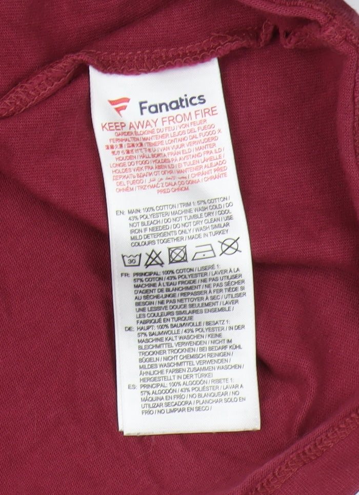 Fanatics Men's Red England Rugby XL T-Shirt Sports Logo