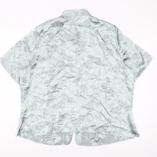 Marks and Spencer Women's Floral Button-Up Shirt