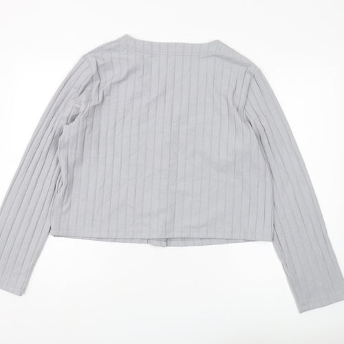 Marks and Spencer Women's Grey Long Sleeve Pyjama Top