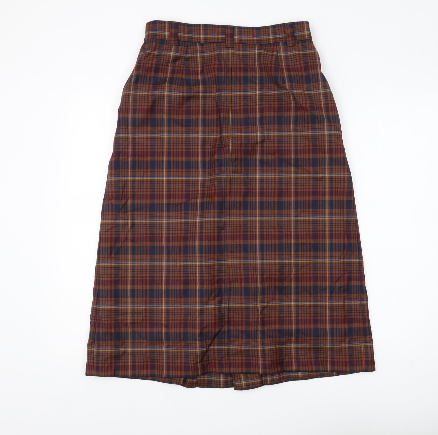 Autograph Women's Plaid Midi Skirt in Multicoloured
