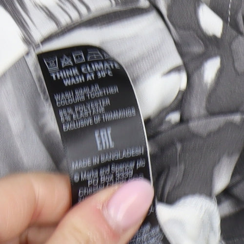 Marks and Spencer Women's Grey Animal Print Sheath Dress
