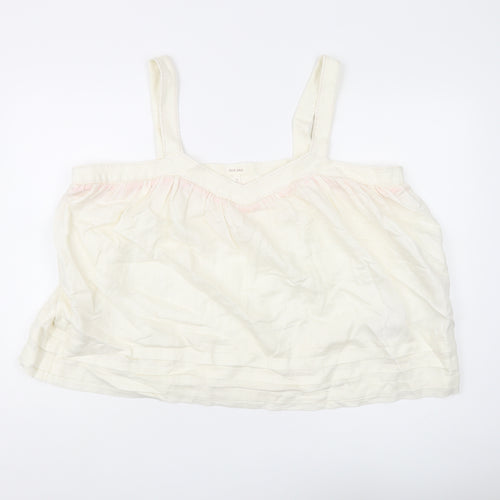 Marks and Spencer Women's White Camisole Tank Size 22