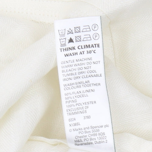 Marks and Spencer Women's White Camisole Tank Size 22