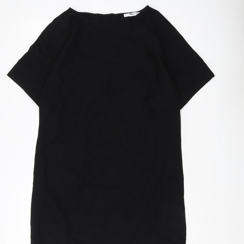 MNG Casual Women's Black Boat Neck Blouse S