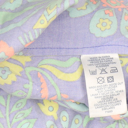 French Connection Womens Blue Floral Shift Dress 14