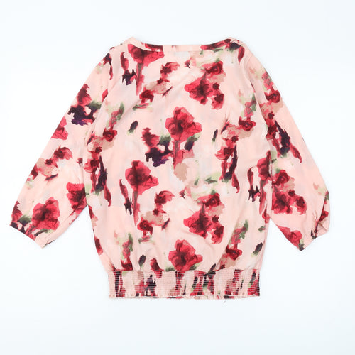 La Redoute Women’s Multicoloured Floral Tunic Blouse Size 8