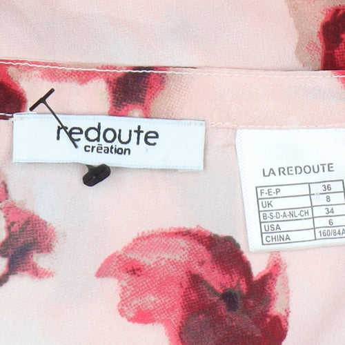 La Redoute Women’s Multicoloured Floral Tunic Blouse Size 8